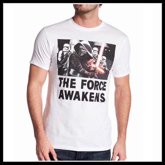 STAR WARS 100% WHITE COTTON SHORT SLEEVE TEE T-SHIRT GRAPHIC KNIT TOP A2C - Picture 6 of 6